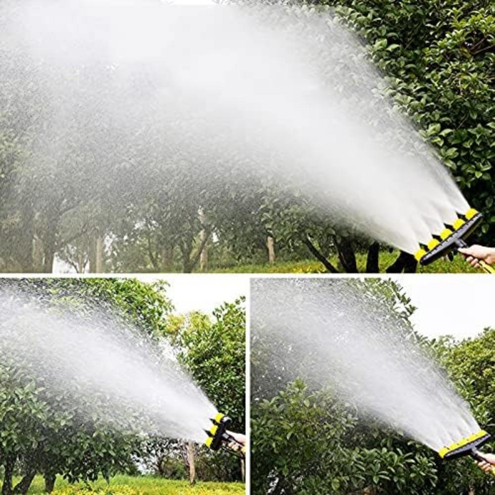 Garden Porous Sprayer Atomizer Nozzles Sprinkler Adjustable Water Spray Range Multi-Head Water Sprayer Sprinklers with 6 Nozzles Sprayer Pump