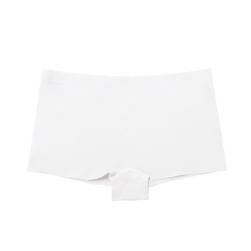Sexy Seamless Women's Boxer Briefs Comfortable and Breathable Can Be Worn As Outerwear Mid-waist Ice Silk Four-corner Panties