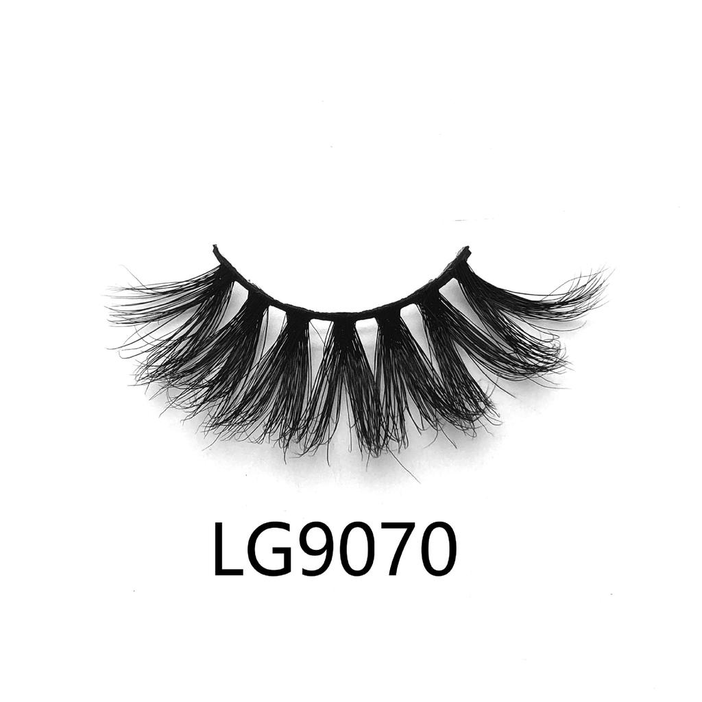 22mm Mink False Eyelashes European And American Natural Thick Multi -Layer Cross Messy Lashes False Eyelashes
