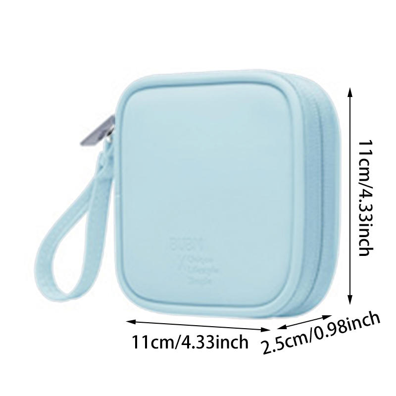 Portable Earphone Storage Bag Data Cable Organizer Bag Multifunctional Digital Gadgets Case For Charger U Disk Protective Cover