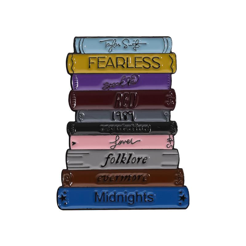 

Multifunctional Taylor Swift Cartoon Inspired Brooch With Colorful Coating Enamel QHXZ138