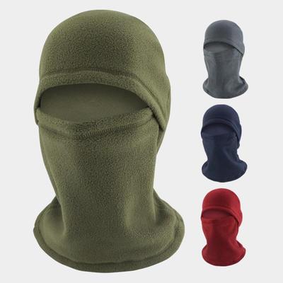 Winter-Fleece-Kapuze mit Ohrenschützern – warme, winddichte, dicke Fahrradmaske