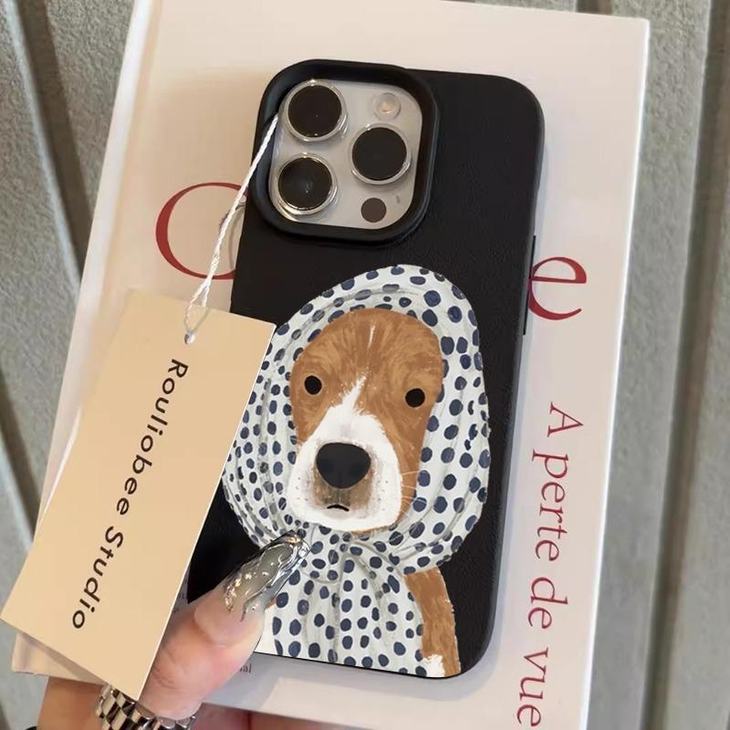 Lovely Cat Dog Animal Pattern Mobile Phone Case For iPhone 17 16 15 14 Plus 11 13 12 Pro Max 16E 17Air X XR XS Max Soft Cover