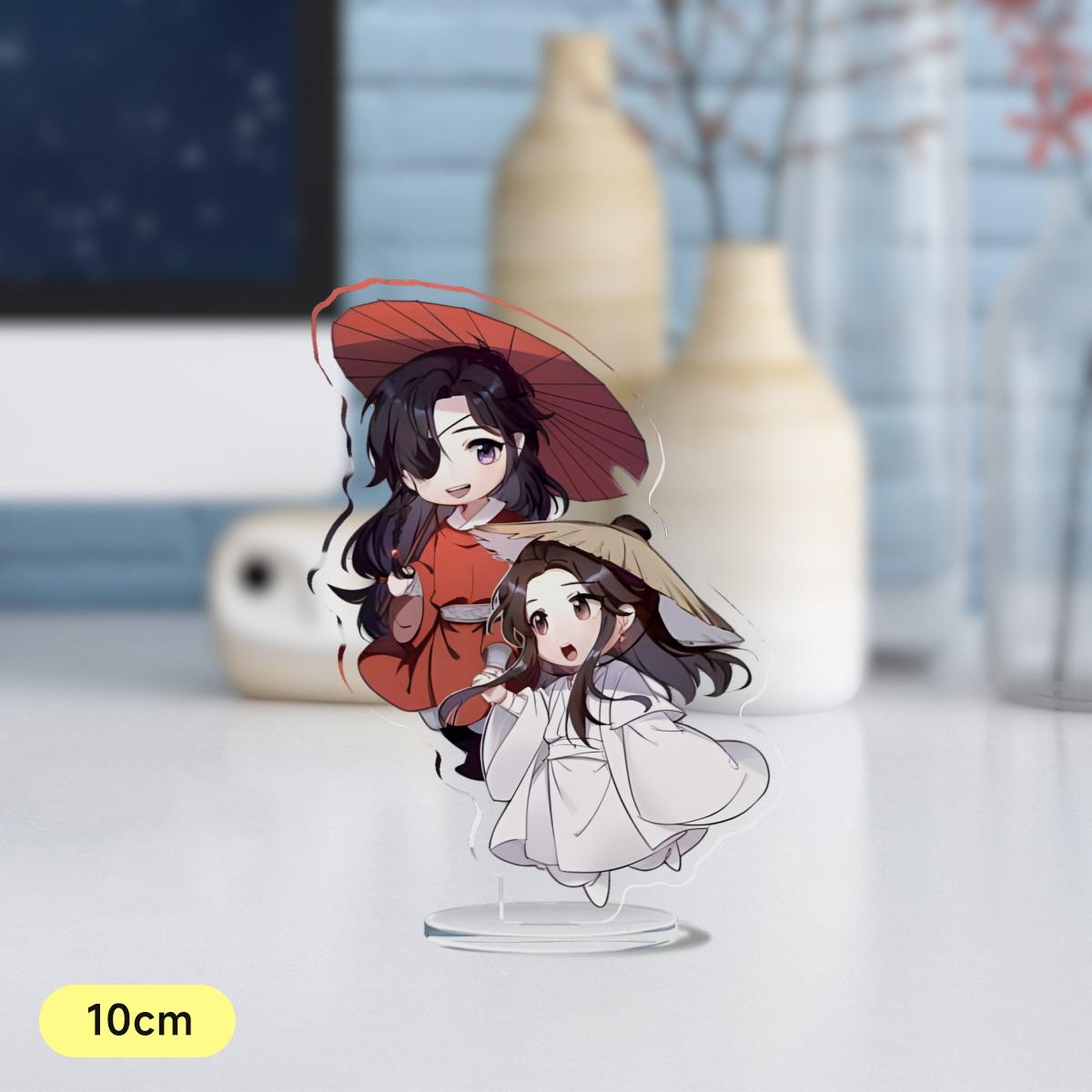 

Anime TianGuan Ci Fu Acrylic Stand Model Plate Keychain Desk Decor Heaven Official’s Blessing Xie Lian Hua Cheng Collection gift 10 cm