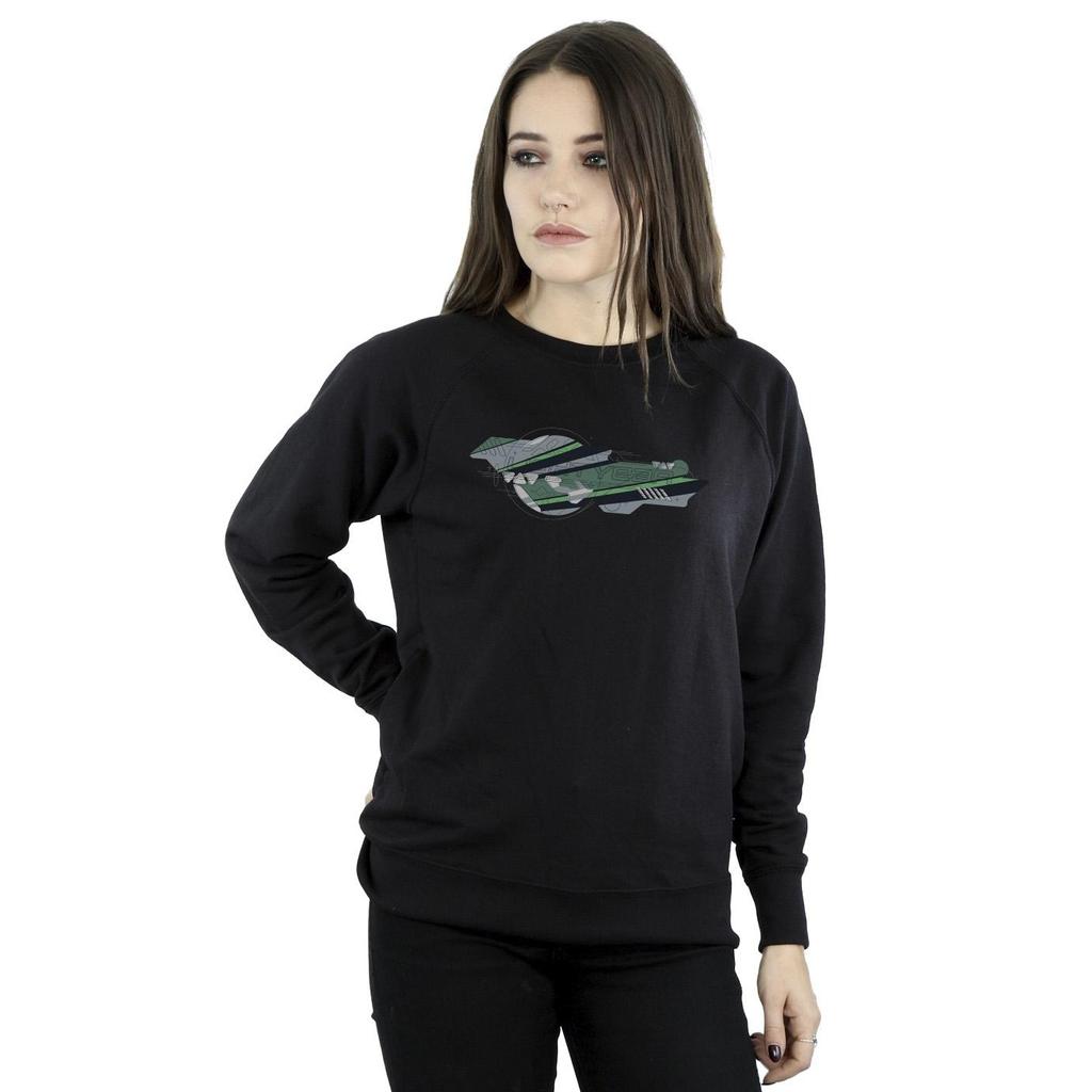 Disney Damen Lightyear Grafik Titel Sweatshirt