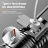 High Power 10000LM LED Flashlight Built-in Battery USB Rechargeable Strong Light Tactical Torch Outdoor Camping Hiking Lantern