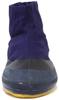 Rikioh Round Toe Tabi Round Toe 5 Velcro Navy MJH5M Socks, Velcro, Straps, Blue, 22.5cm,