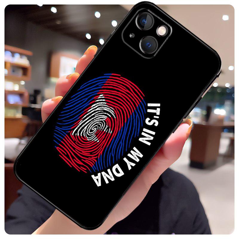 Cambodia Flag Phone Case For iPhone 16 11 12 13 Mini 14 15 Pro Max X XS Max XR Plus Cover Bag