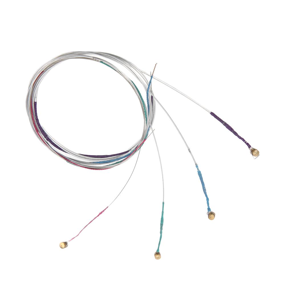 Violin String 4 4 Silver Universal Set Nickel Plated Ball Head Instruments Accessories