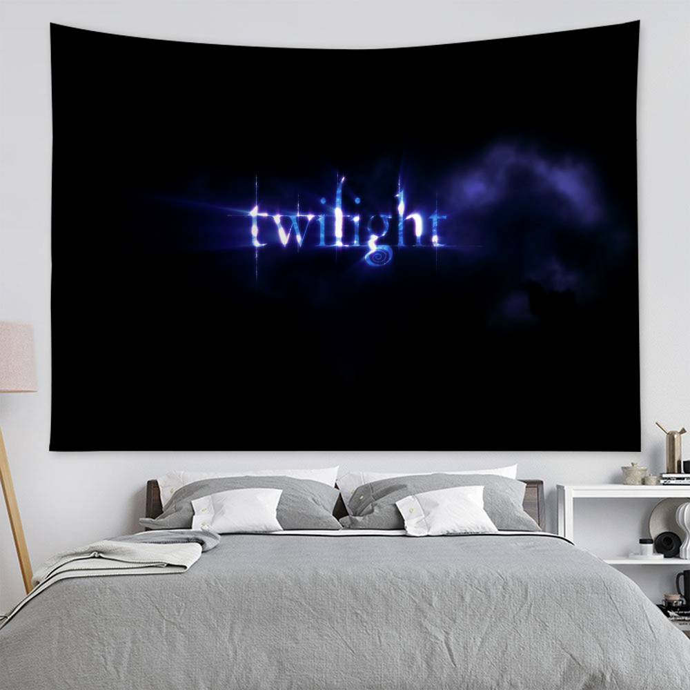 Movie Twilight Printed Large Wall Tapestry Art Science Fiction Room Home Decor Decor Blanket