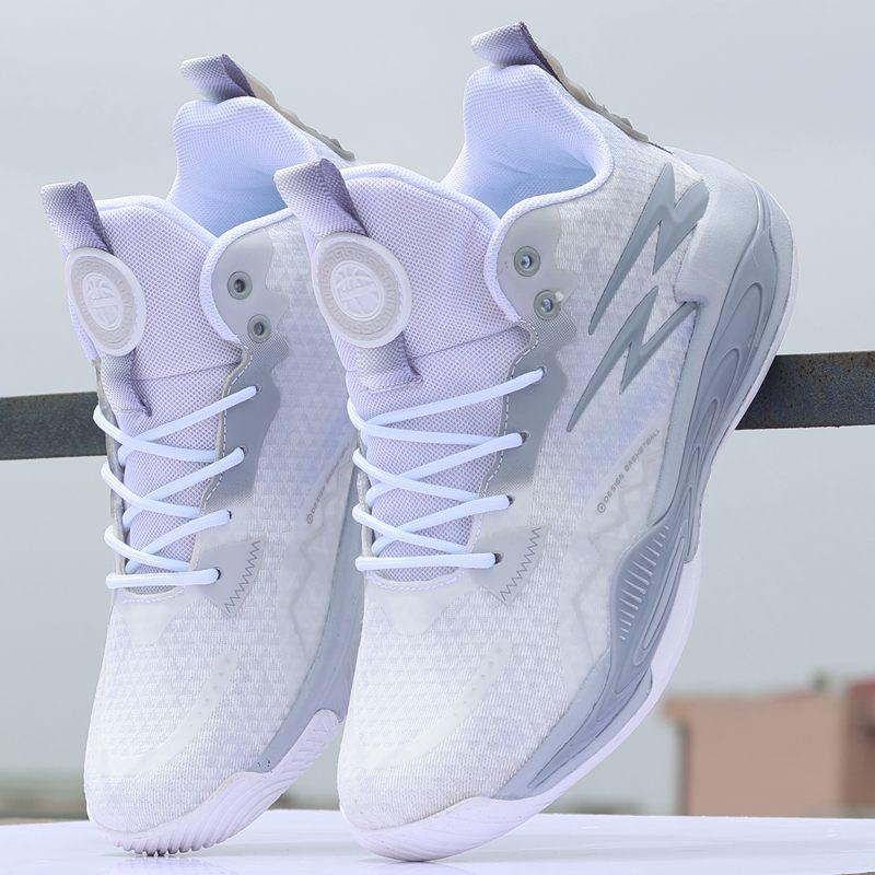 New men's sports basketball shoes non-slip and wear-resistant, lightweight performance, breathable and thin mesh casual versatile shock absorption an