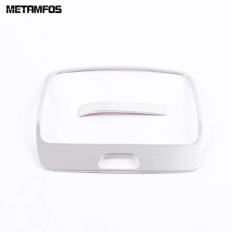 For Ford Kuga Escape - 2024 Carbon Fiber Armrest Box Rear Air Condition Vent Outlet Cover Trim Accessories Car Styling