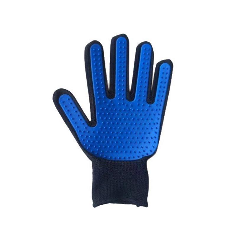 Pet Grooming Gloves: Massage & Hair Removal for Cats & Dogs
