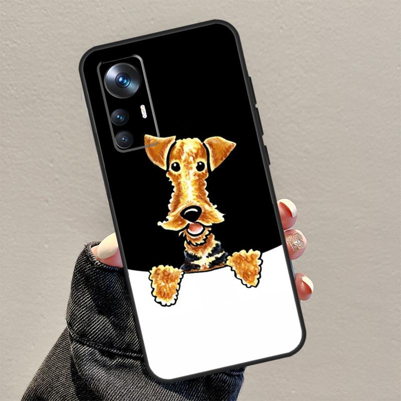 Airedale Terrier Dog Case For Xiaomi 14T 11T 12T 13T Pro 15 13 14 Ultra Cover For POCO F7 F5 F6 X3 X5 X6 X7 Pro