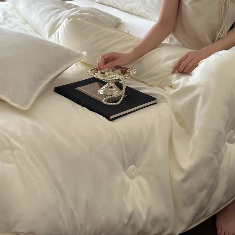 Qisefang Seidensatin Jacquard Konstante Temperatur Winterdecke