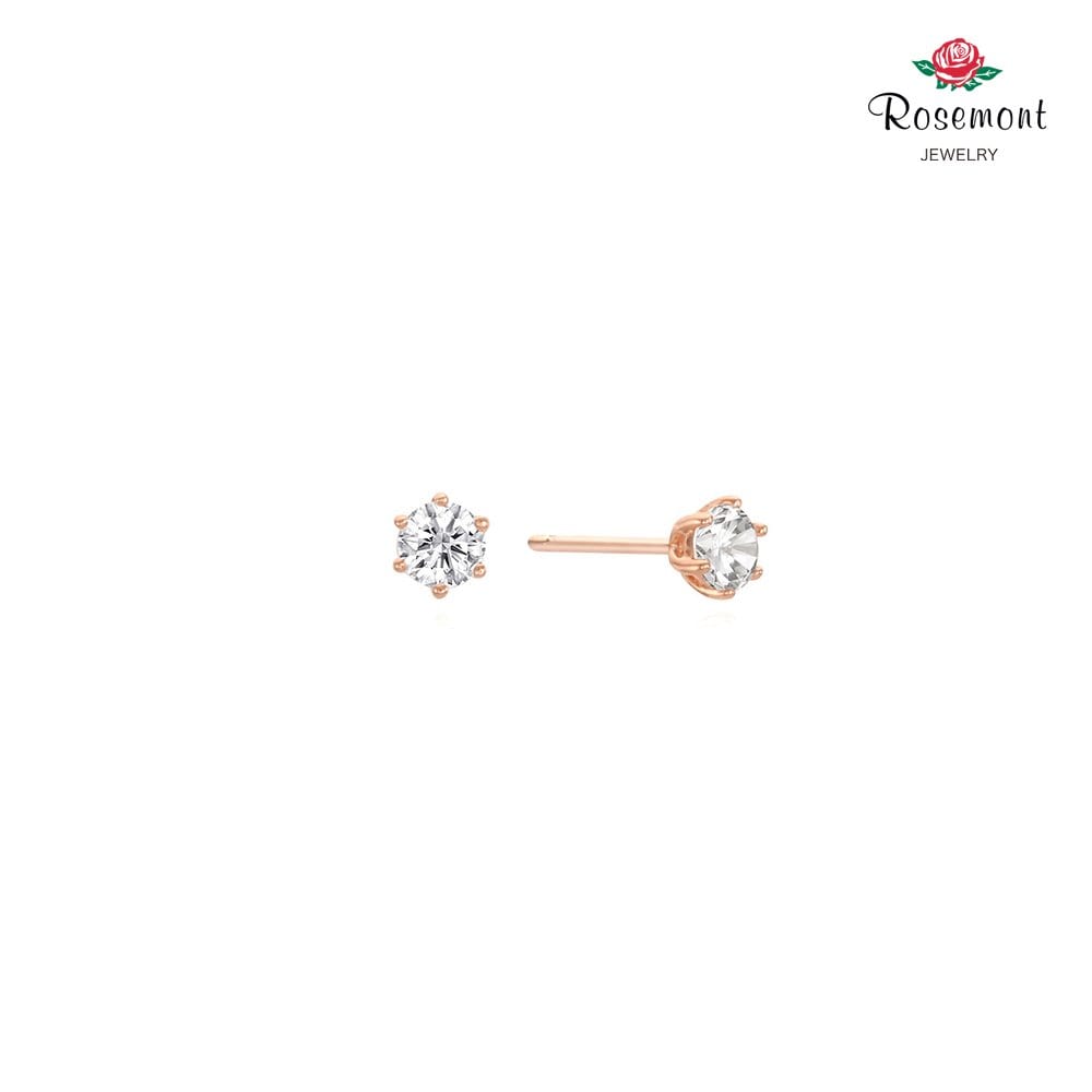 [Rosemont] Silver Earrings Rc0273