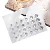 12 Pair/Pack White Shiny Wedding Stud Earrings Set For Women Men imitation Crystal Jewelry Accessories Jewelry Earrings