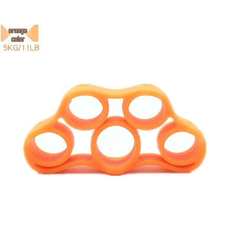 Finger Resistance Band Trainer: Silicone Hand Exercise Band for Finger Fitness