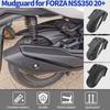 WOOGA Motorcycle Rear Wheel Fender Cover, Splash Guard Motorcycle Parts