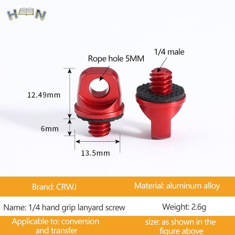 

New 1pc Shoulder Strap Safety Buckle 1/4 Lanyard Screw Lifting Ring Sports Digital Camera With Quick Strap Safe Connection Ring