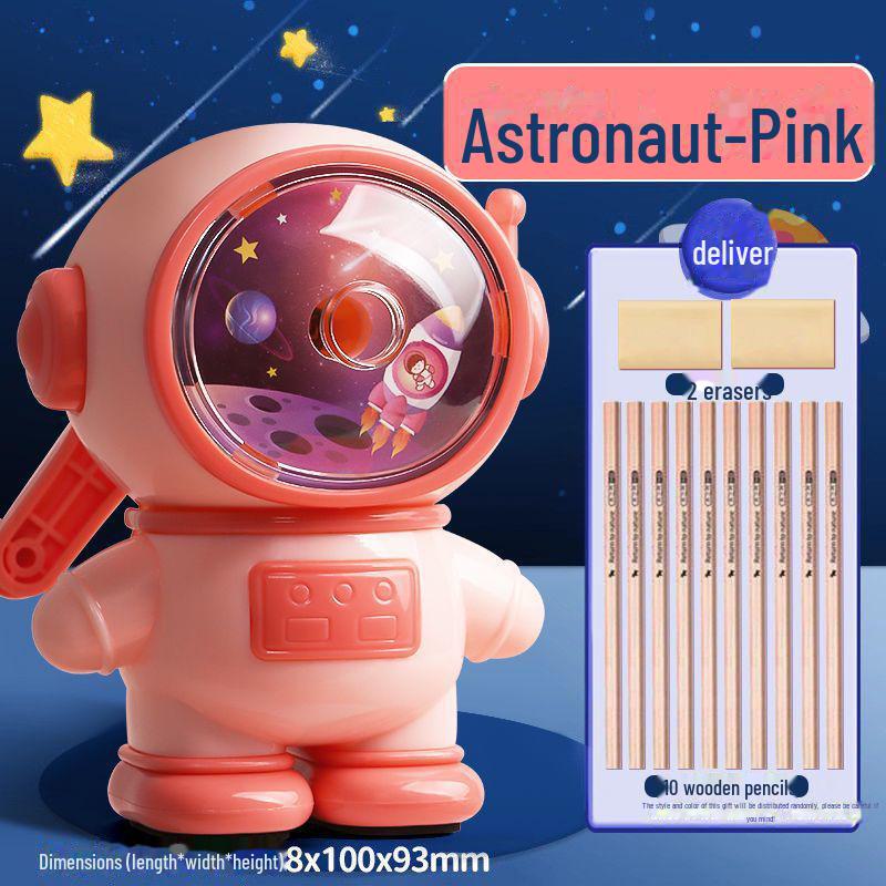 Coulomi Hand-Cranked Pencil Sharpener: Automatic Lead Feeding for Primary School Students