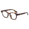  Fashion Men Round Glasses Anti Blue Light Rice Nail Women Eyeglass Fashion Luxury Retro Round Frame Computer Eyewear