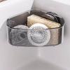 Suction Cup Corners Sink Organizers With Drainage Holes ABS Kitchen Bathroom Storage Shelf Easy Installation