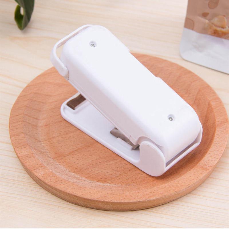 Mini sigiliu de saci, instrument de conservare a alimentelor pentru depozitarea în bucătărie, resigilator portabil pentru pungi, mașină de conservare pentru sigilarea în vid