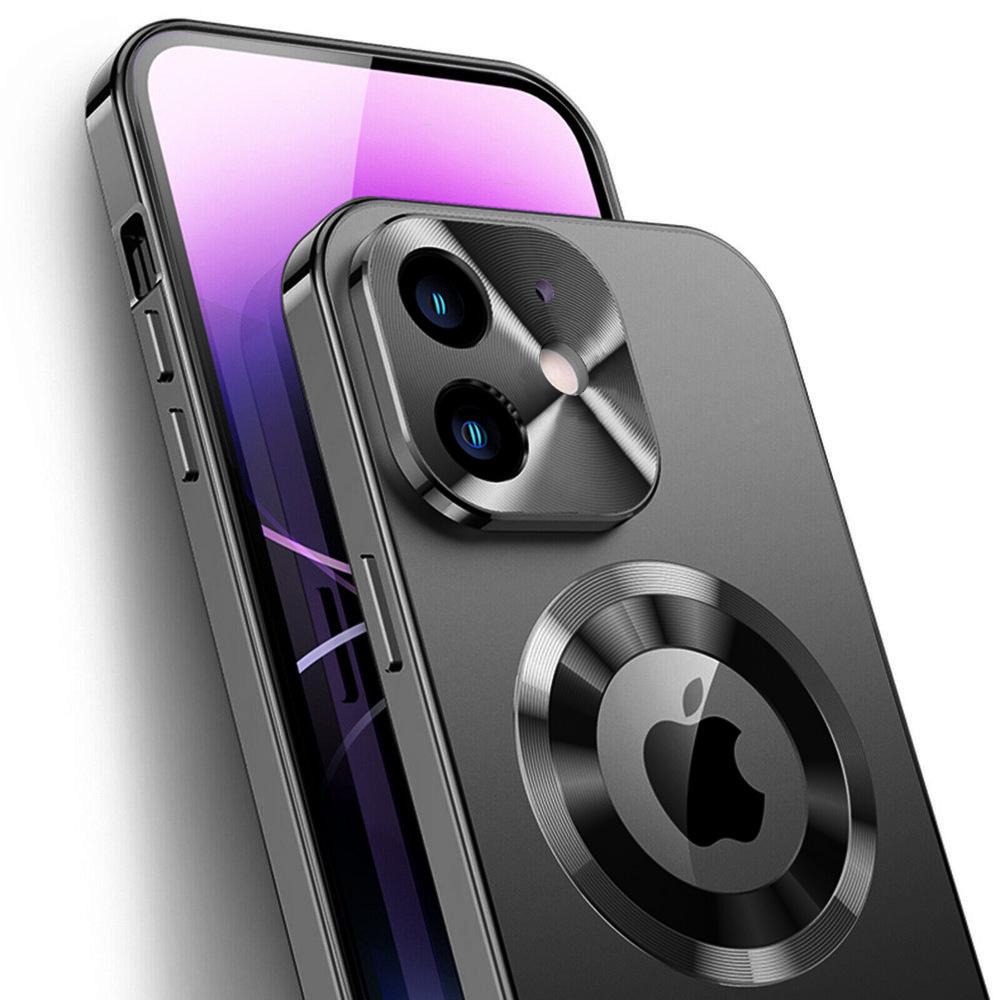 iPhone 12 Case, Dual Glass, Magsafe, Black