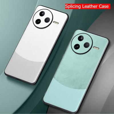 Per Custodie POCO F7 Ultra Cover per Telefono in Pelle PU con Giunzione per POCO F7 Pro F7 Ultra Opaca Antiurto Bumper con Bordo Morbido