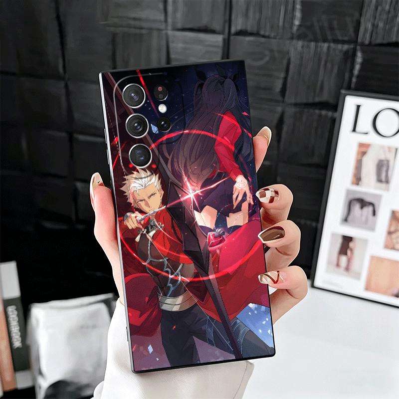 Fate Zero Stay Night Archer Soft Phone Case for Samsung Galaxy S26 S25 Edge S24 Ultra S23 Plus S22 S21 FE S20 Black Cover Back S