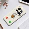 For Xiaomi 15 Ultra Case Beer Pattern Printing Straight Edge TPU Phone Back Cover