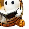 Halloween Ghost Night Light Ghost Reading Book Bedside Lamp Ghost Decoration Tabletop Lamp for Halloween Party or Bedroom Decor