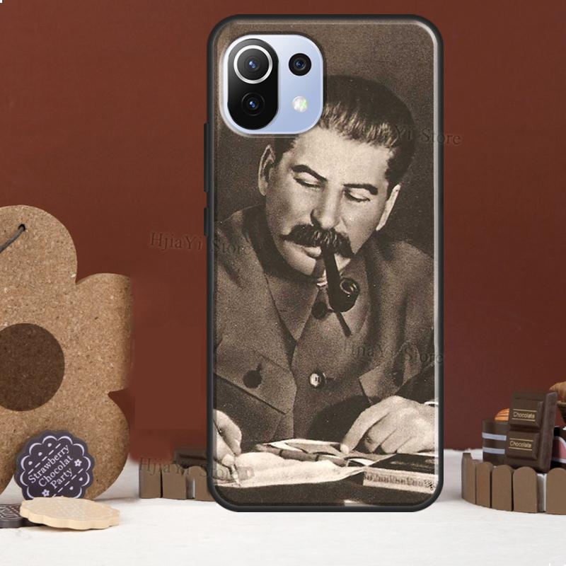 Russian Commander Stalin Funda For POCO F5 X3 X4 X5 Pro F4 GT C40 F3 Case For Xiaomi 11T 12T Pro 12 X 13 Lite Cover