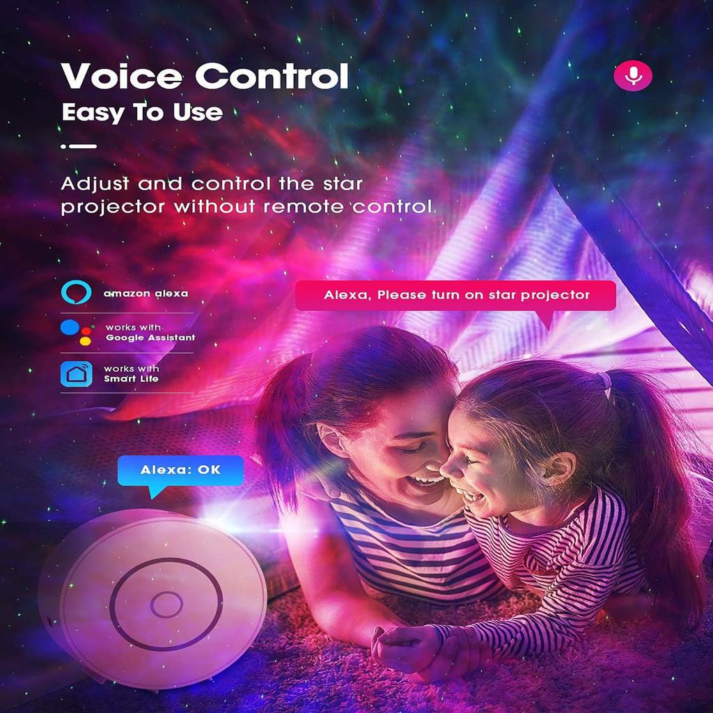 Smart WiFi LED Laser Starry Night Light with APP Control