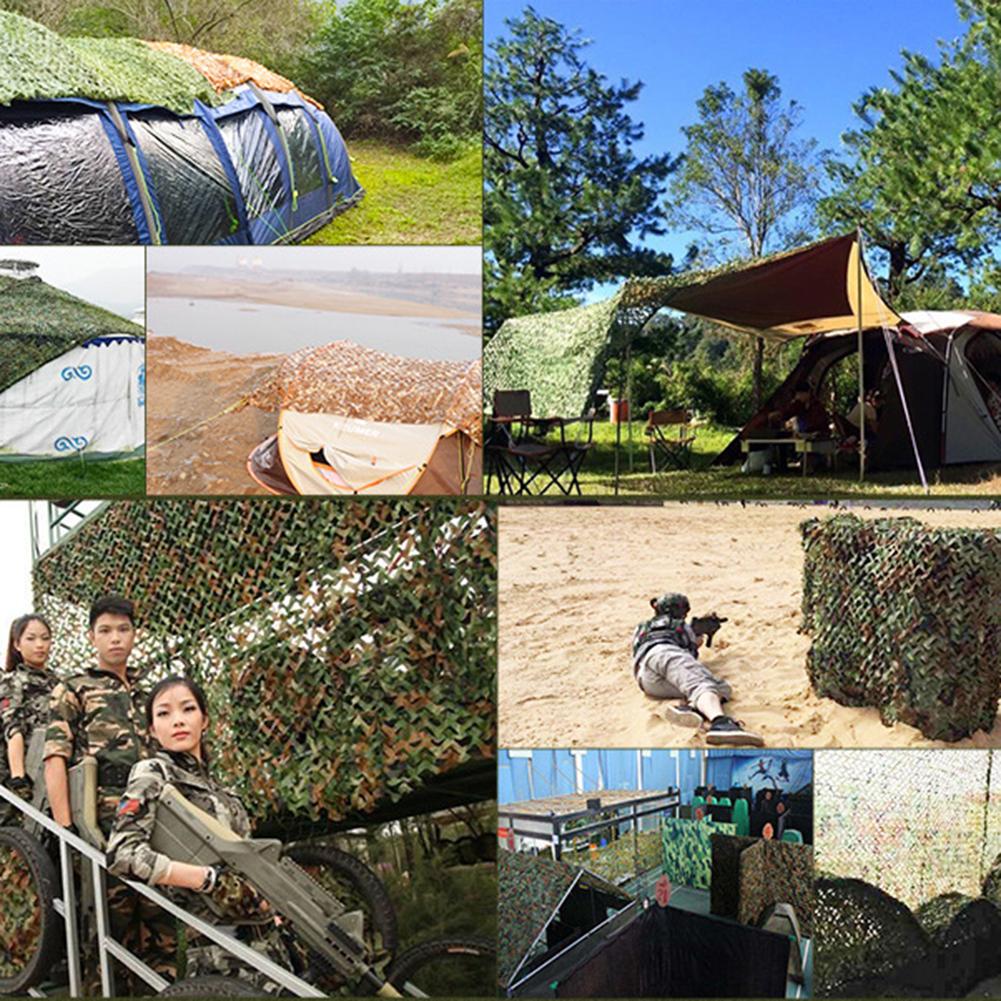 2 * 3 M 210D Oxford Camouflage Net Camo For Camping Armed Forces Photography Hunting