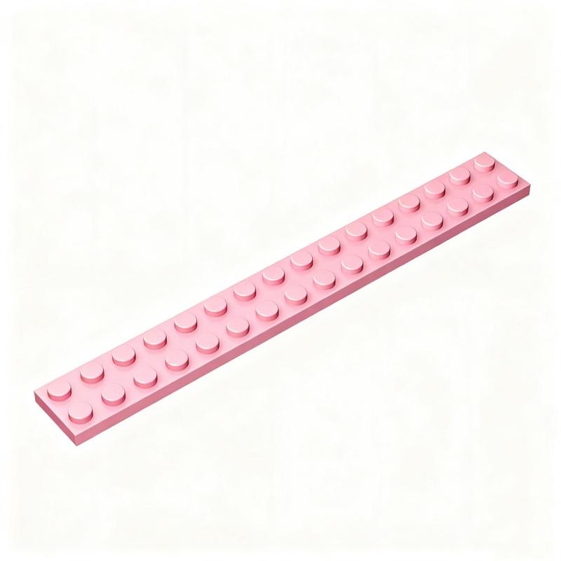 20PCS PLATE 2x16 Compatible with 4282 Plate Self-Locking Bricks Building Blocks Toys Accessories