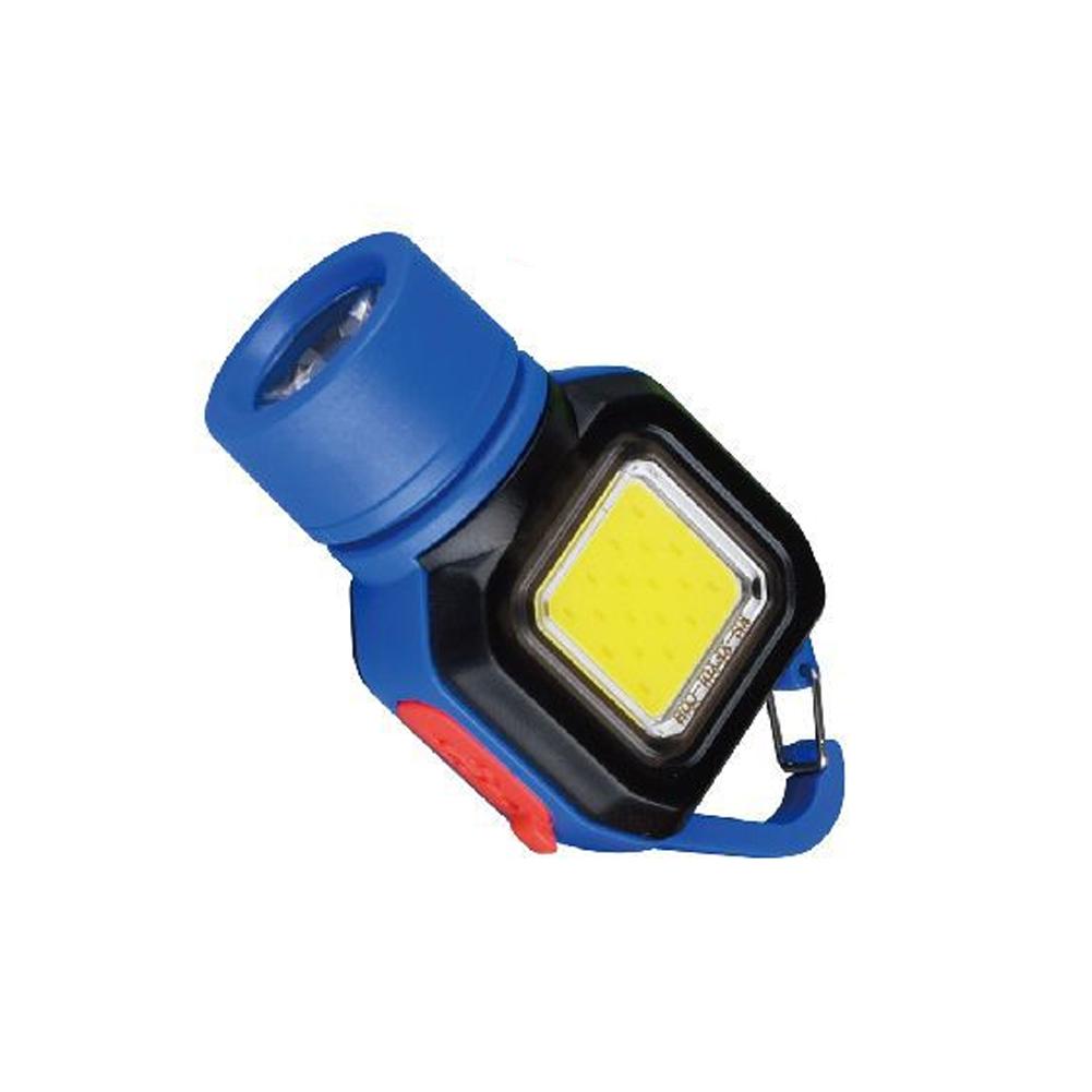 Multi-functional Keychain Light USB Rechargeable Flashlight Portable Outdoor Emergency Light Waterproof Hand Flashlight