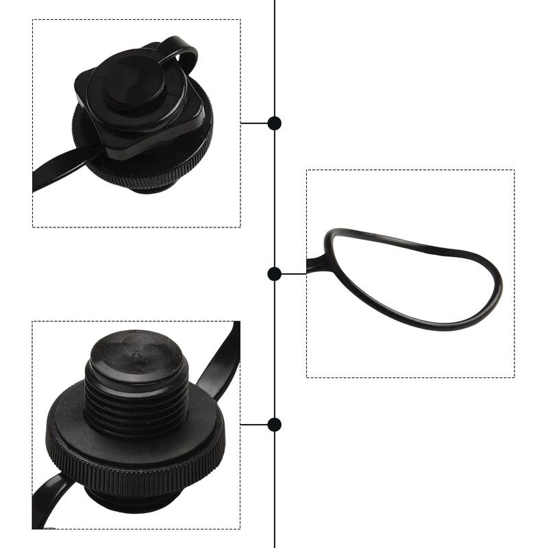 For Inflatable Boat Air Valve 2pcs for Rafts and Boats with Leak Resistant Screw Thread and One Way Valve Design