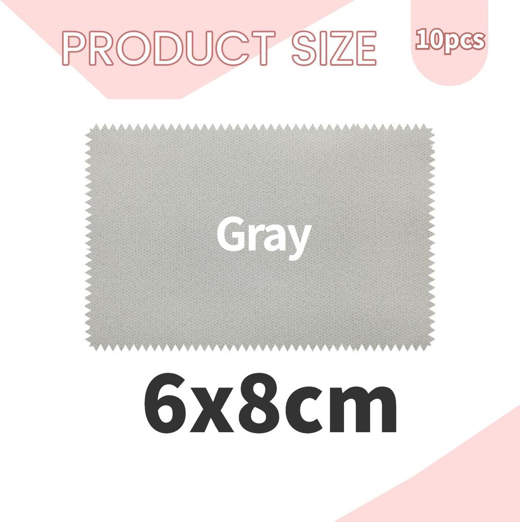 Jewelry Cleaning Cloth Polishing Cleaning Cloths for Sterling Silver Gold Platinum,Watch Keeps Jewelry Clean and Shiny