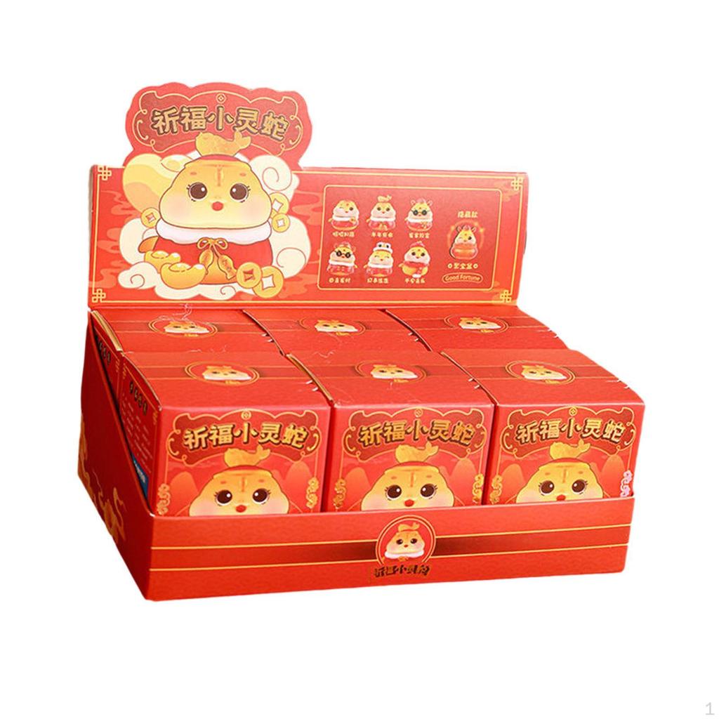 Cartoon Snake Figurines Random Collectible Toys for Children Boys Girls Kids