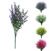 Lifelike Lavender Artificial Flowers For Elegant Garden Porch And Window Decor
