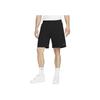Pantalones Cortos de Felpa Solo Swoosh Negro/Blanco Hombre Streetwear DV3055-010