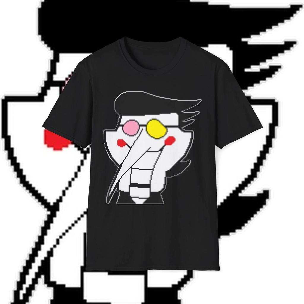 Spamton Deltarune Sans Graphic Printed TShirt Game Tee 2026 Summer New Unisex Unisex Cotton Unisex Fashion Tshirt Street Wear Y2K