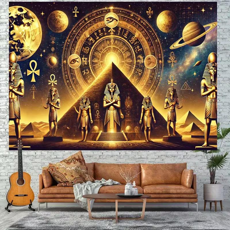 2D Mystical Egyptian Night Backdrop for Photo Booth & Celebrations