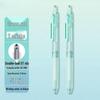 Zhibi DS-0179 Push-Type Gel Pen 0.5mm, Black, Quick-Drying, Silent, Smooth Tip for Practice.