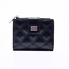 2025 new short wallet female WaIIet rhombus premium small fragrant texture change bag