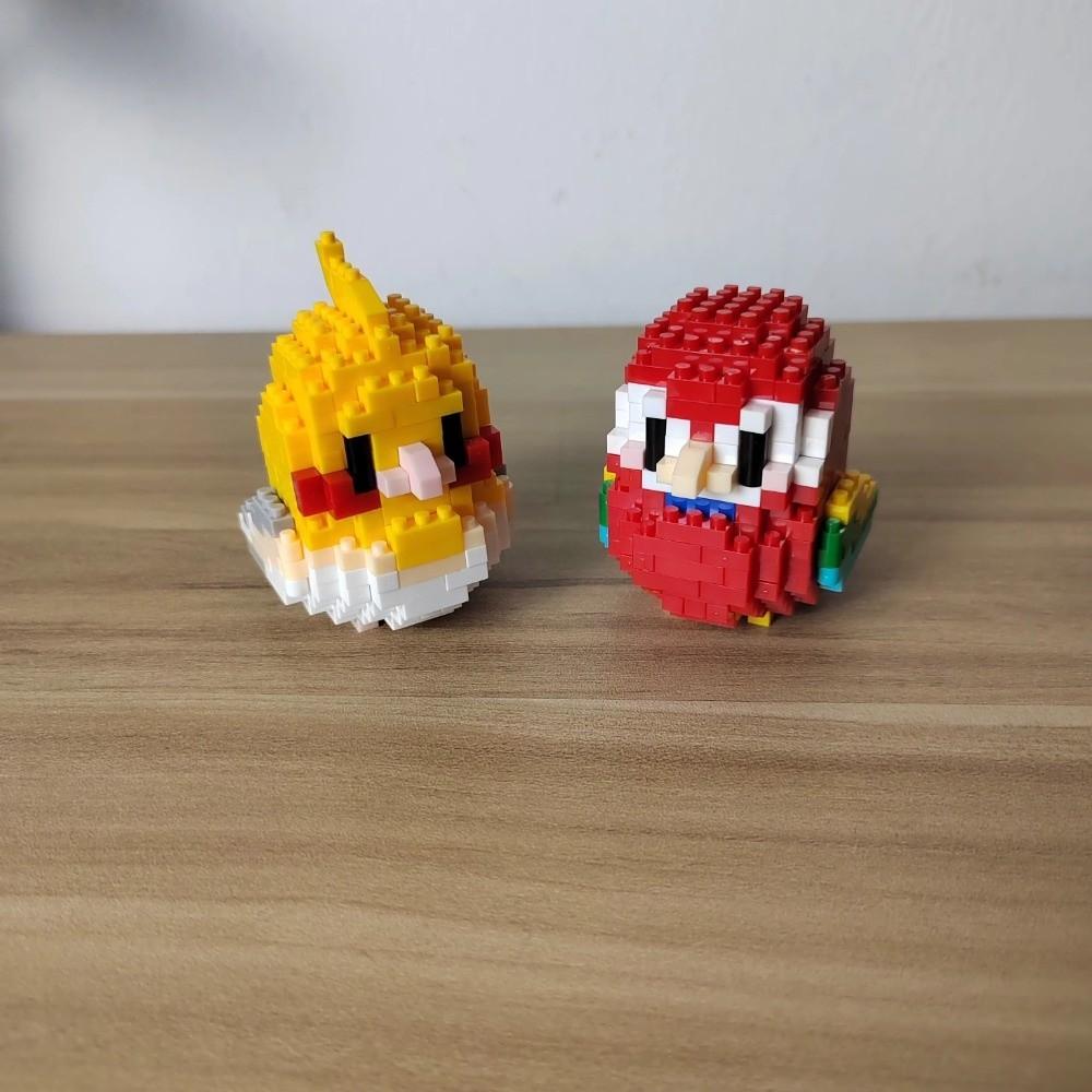 3D Bird Micro-particle Building Blocks DIY Parrot Mini Diamond Building Block