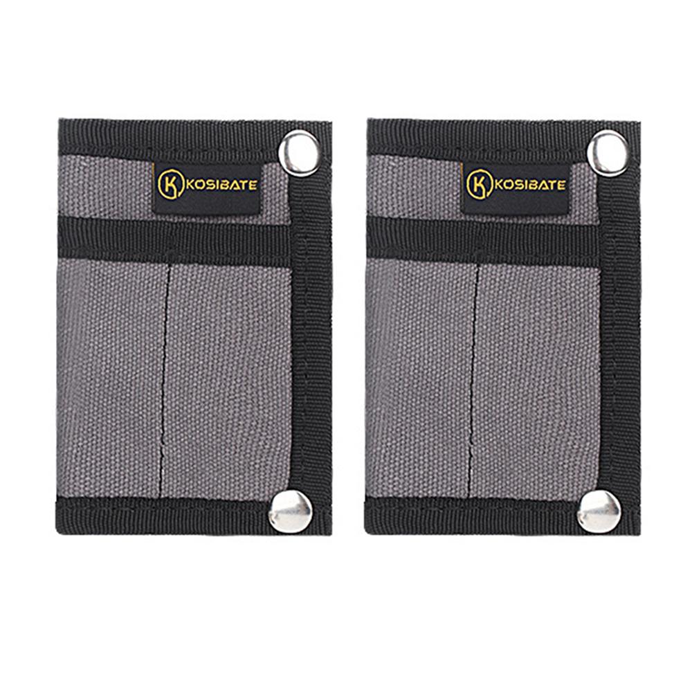 2pcs EDC Tactical Tool Bag Waist Wallet Molle Bag Fanny Pack Knife Holder Key Card Case Outdoor Hunting Portable Storage Pouch