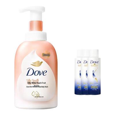 White Peach Shower Foam & Shampoo Set